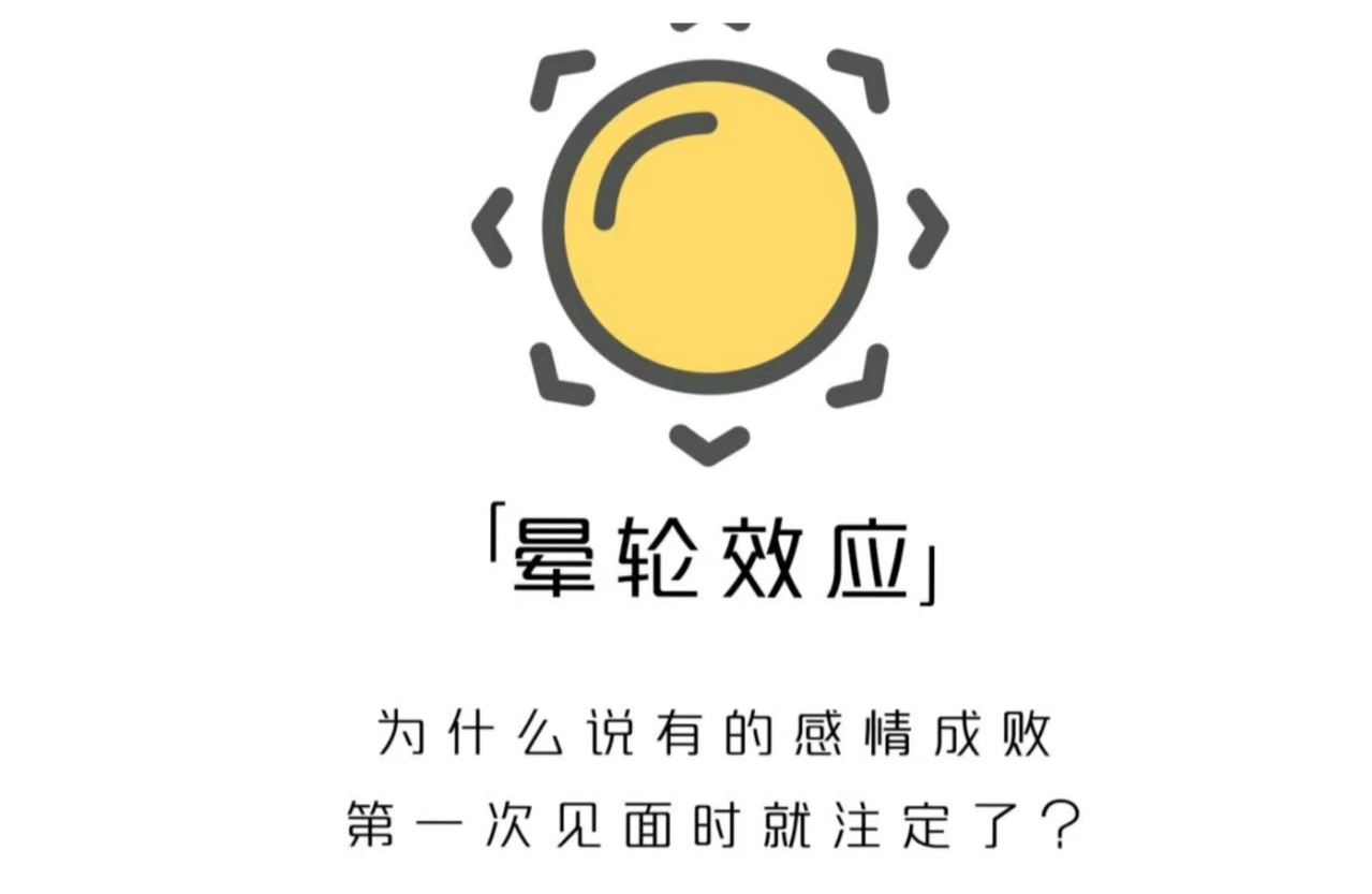 【晕轮效应】