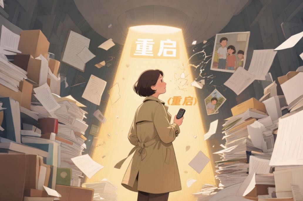 如何应对中年危机：给生活按下“重启键”