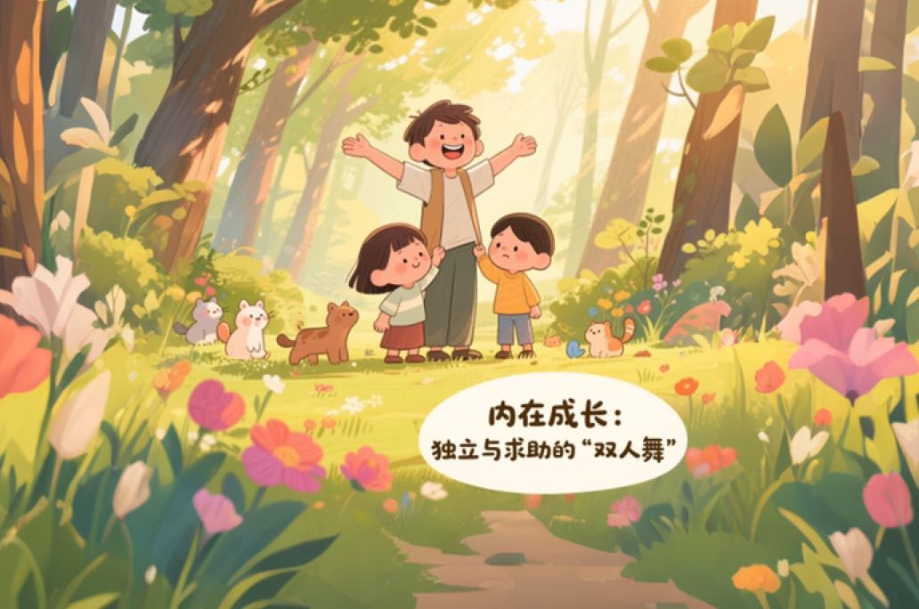 内在成长：独立与求助的“双人舞”