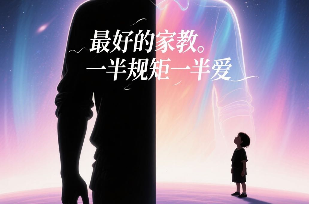 最好的家教：一半规矩 一半爱
