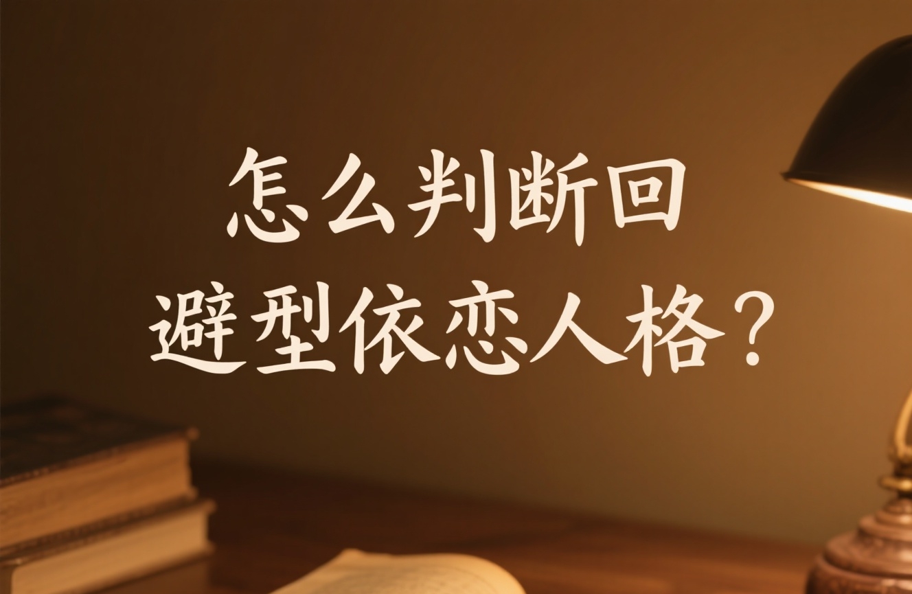 怎么判断回避型依恋人格？