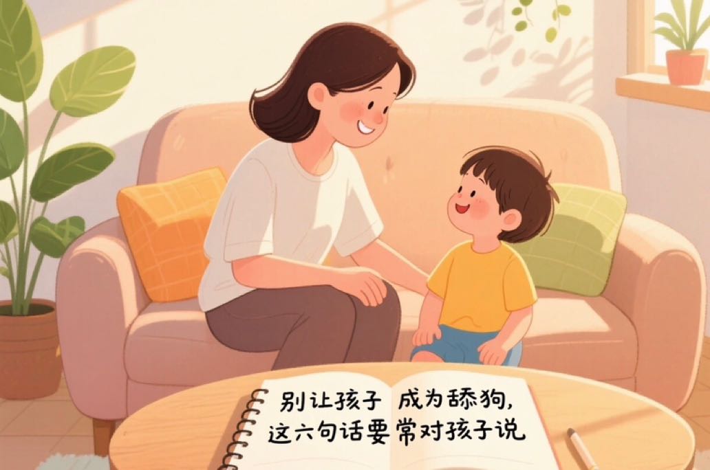 别让孩子活成“讨好型人格”，这6句话请常对他说