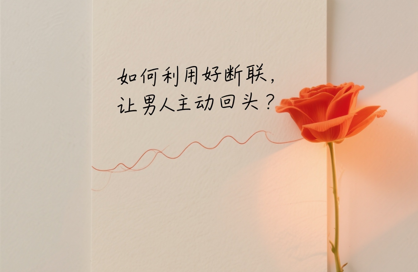 如何利用好断联，让男人主动回头