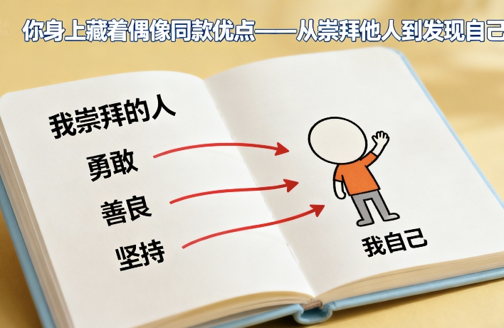 从偶像身上发现自己的美