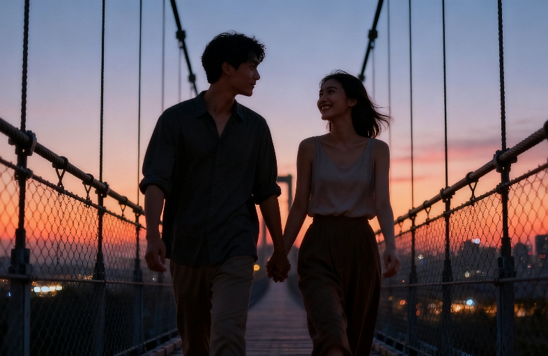 吊桥效应在亲密关系中的单向强化方案