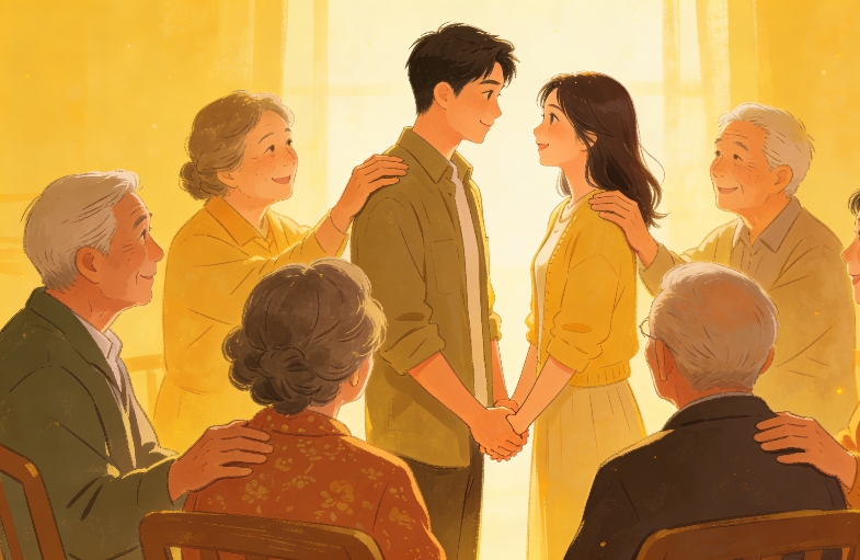 恋爱中，家人的祝福重要吗？