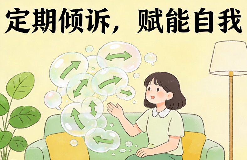 定期倾诉，赋能自我